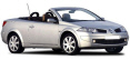 Renault Megane Cabrio Car available for hire in Cyprus