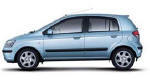 This car can be hired in Cyprus - it is a Hyundai Getz 1100cc with air conditioning