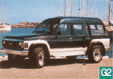 This car can be hired in Cyprus - it is a Mitsubishi Pajero Long wheelbase 2800cc with A/C