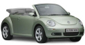 VW Beatle Cabrio available for hire in Cyprus